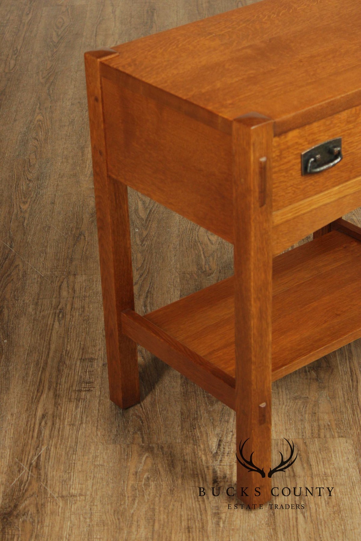 Stickley Mission Collection Oak One-Drawer Nightstand