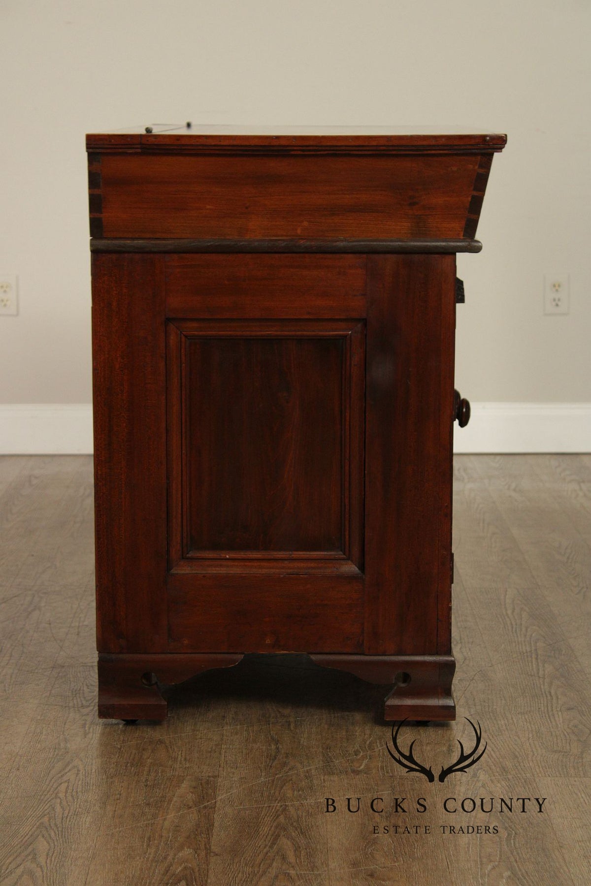 Antique American Country Poplar Dry Sink Cabinet