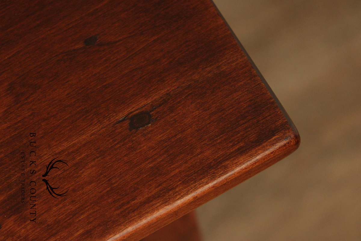 Antique Shaker Style One Drawer Side Table Nightstand