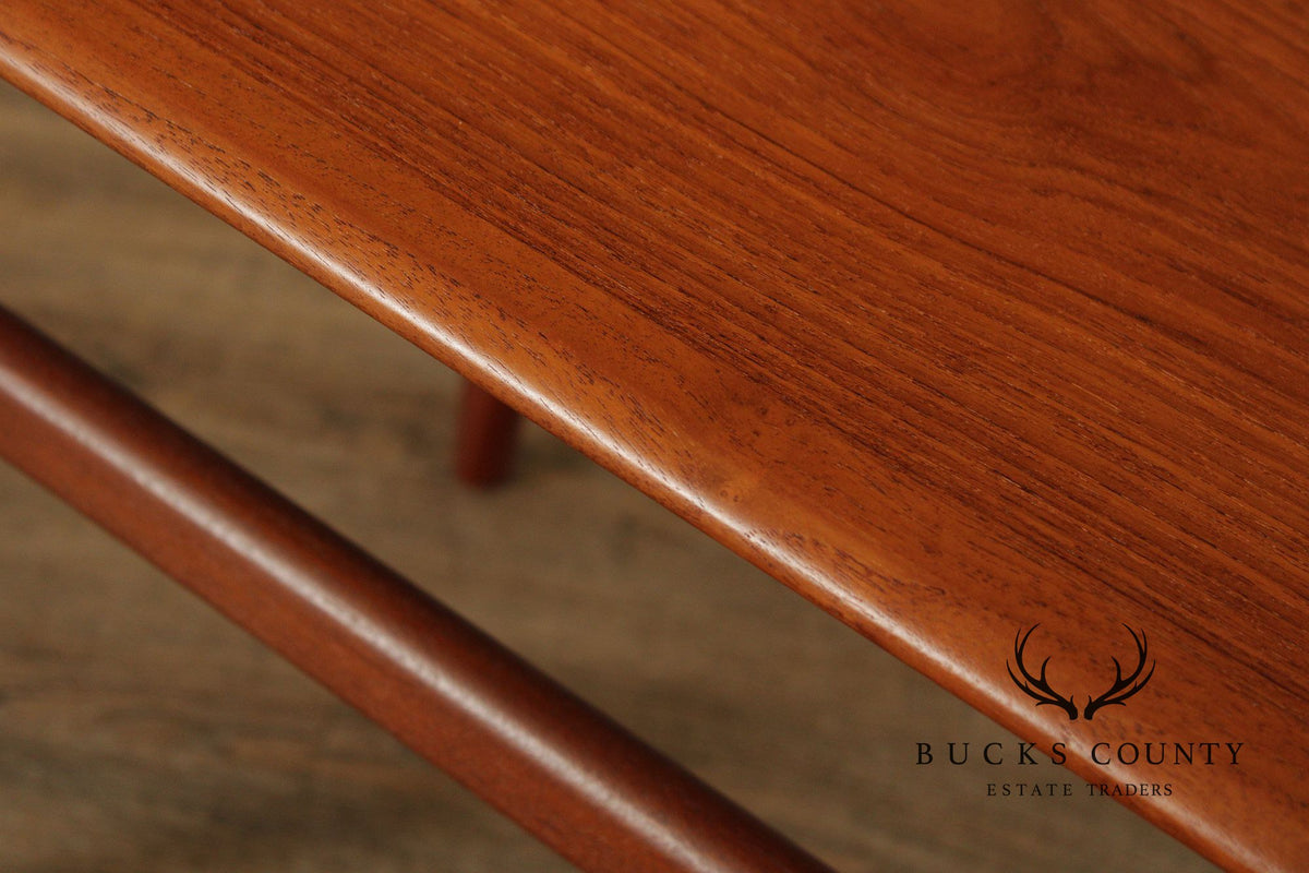 Danish Mid-Century Modern Teak Side Table By Trioh