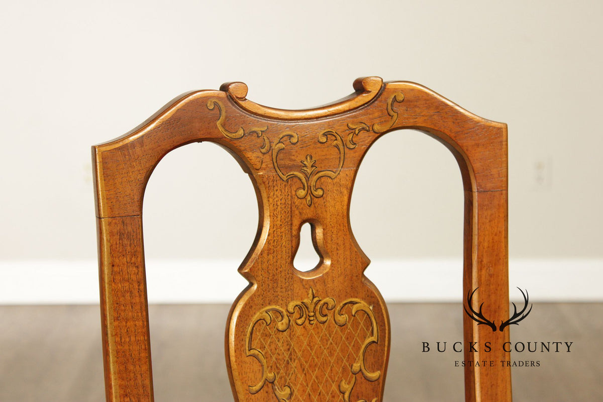 Drexel Heritage Italian Provincial Style Set of Six Dining Chairs