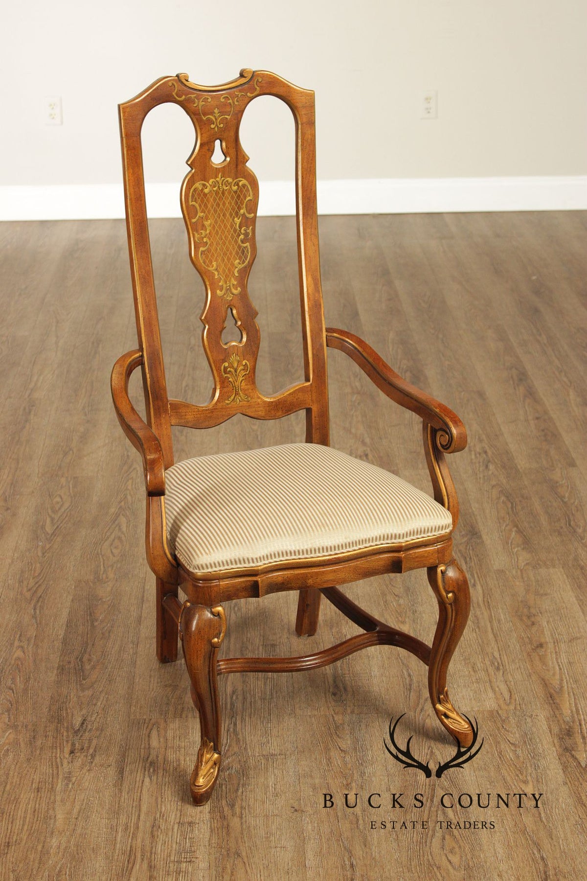 Drexel Heritage Italian Provincial Style Set of Six Dining Chairs