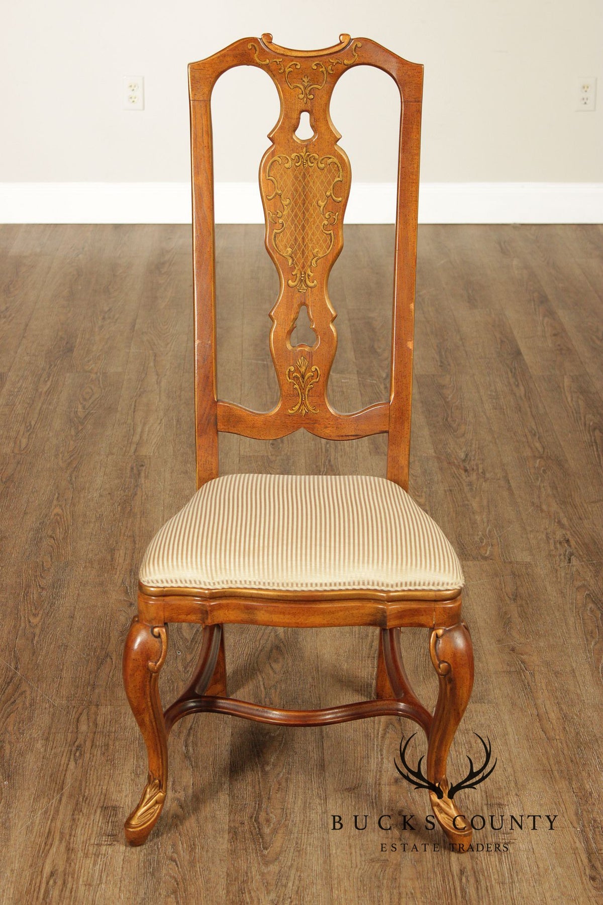 Drexel Heritage Italian Provincial Style Set of Six Dining Chairs