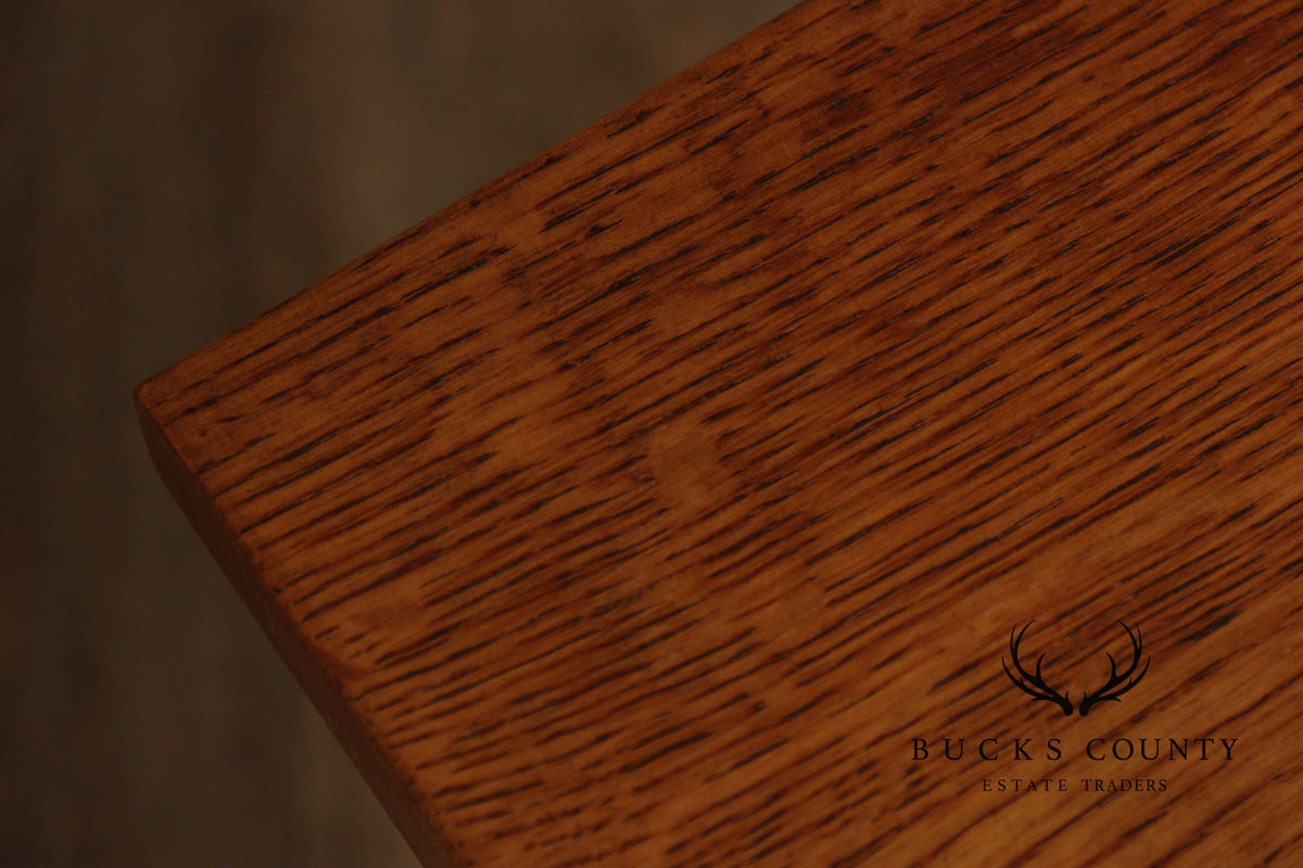 Stickley Mission Collection Oak Executive Desk