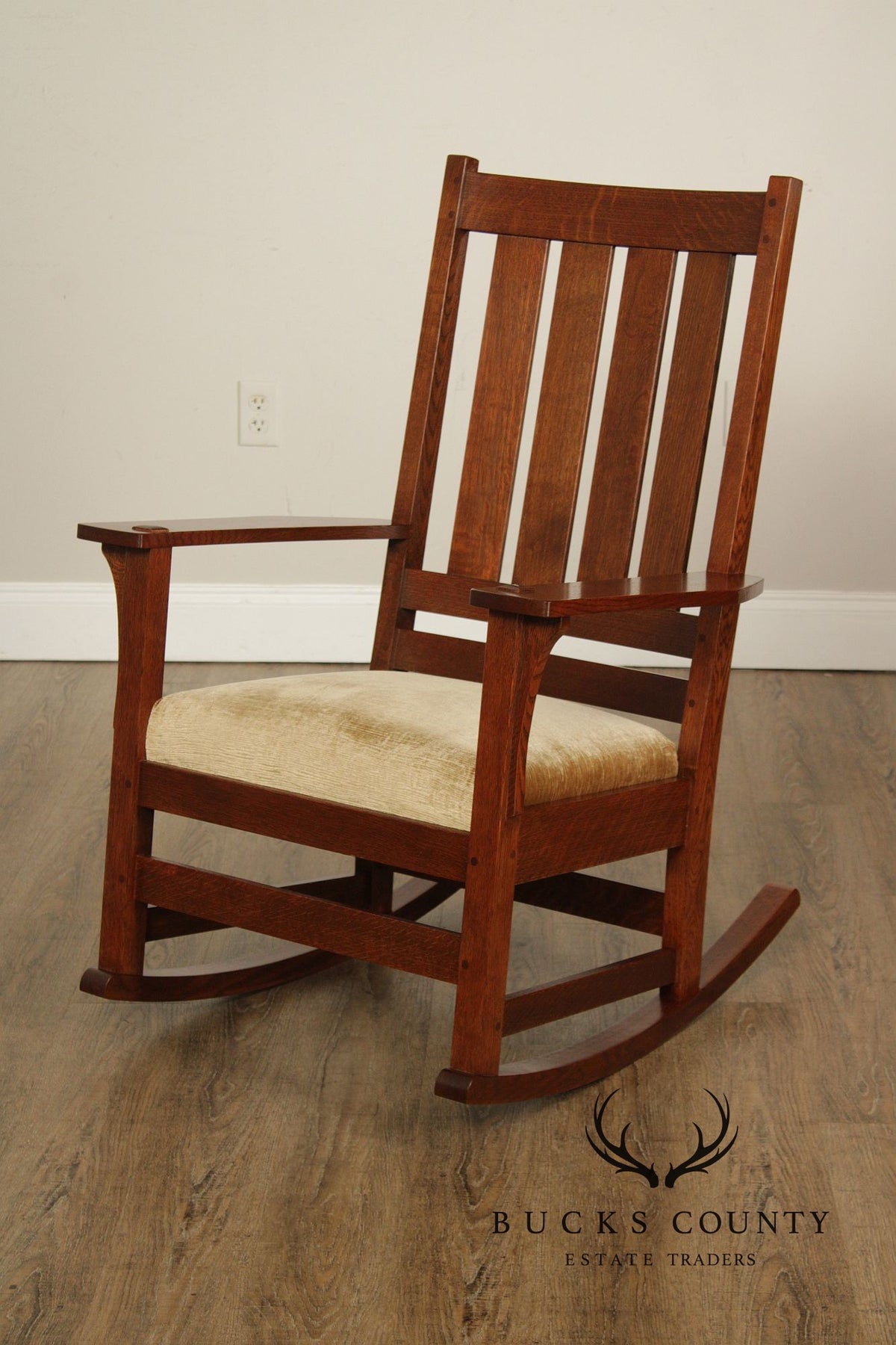 Stickley Mission Collection Oak Rocking Chair