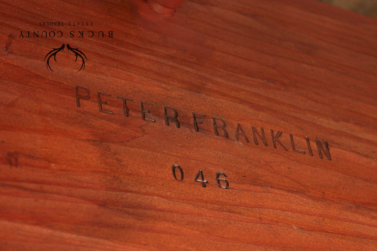 Peter Franklin Benchmade Painted Windsor Settee