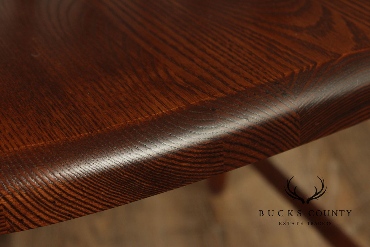 S. Bent Bros. Pair of Oak Windsor Side Chairs