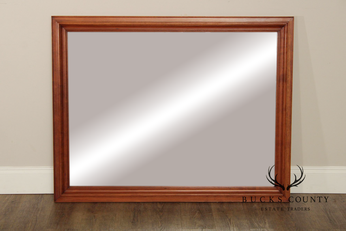 Kling Furniture Vintage Cherry Frame Rectangular Wall Mirror