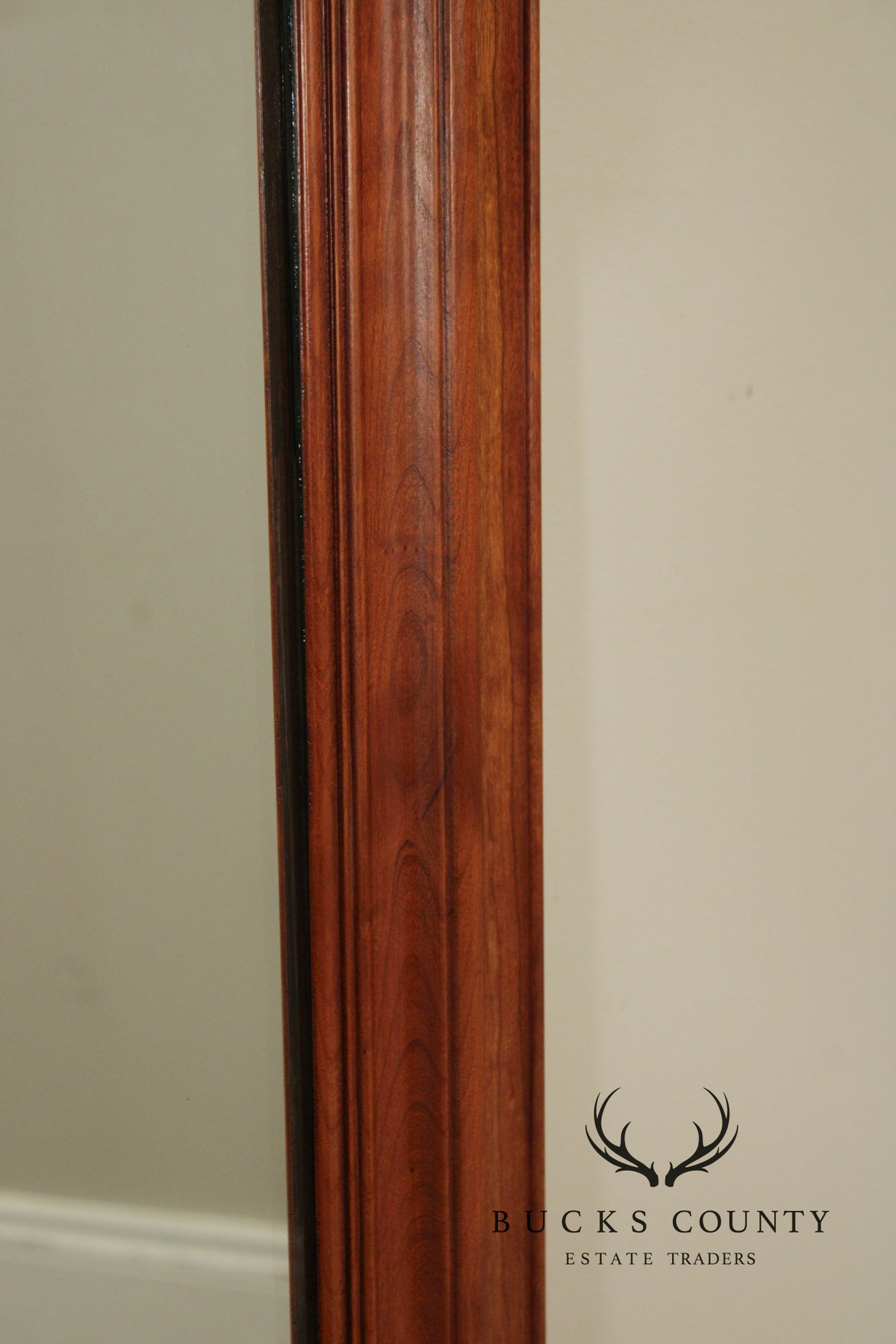 Kling Furniture Vintage Cherry Frame Rectangular Wall Mirror