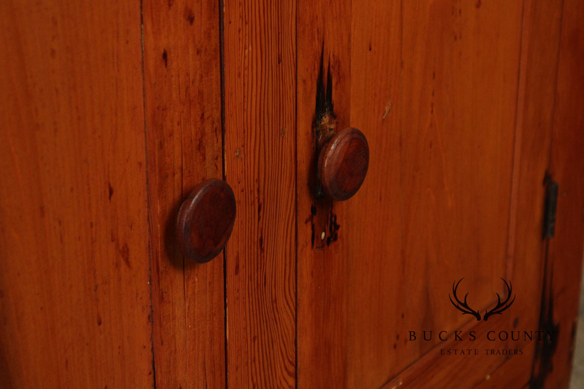 Antique Farmhouse Softwood Dry Sink