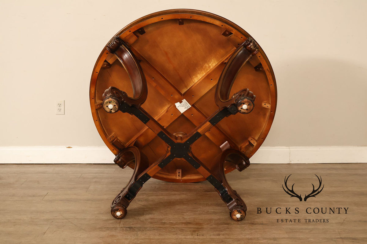 Drexel Heritage 48 Inch Round Starburst Center Table