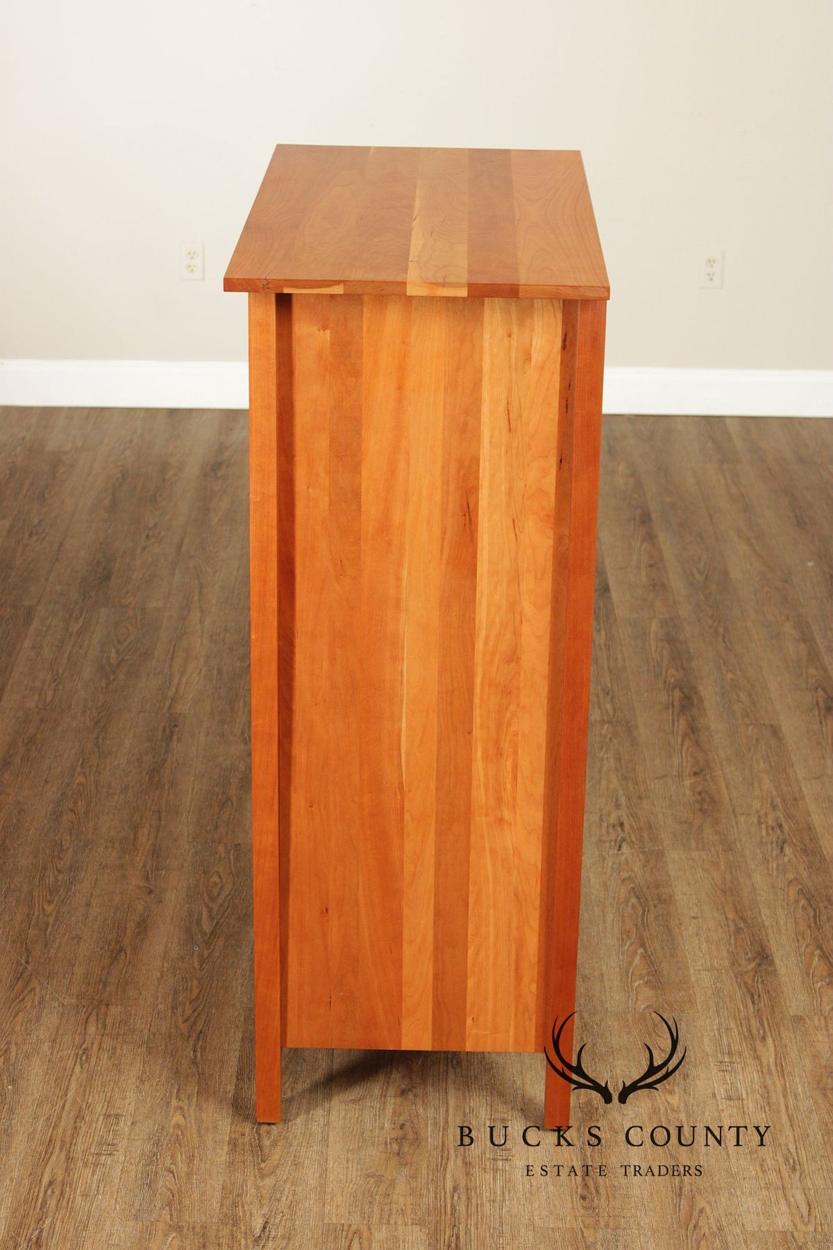 Stickley Mission Collection Harvey Ellis Nine-Drawer Cherry Tall Chest
