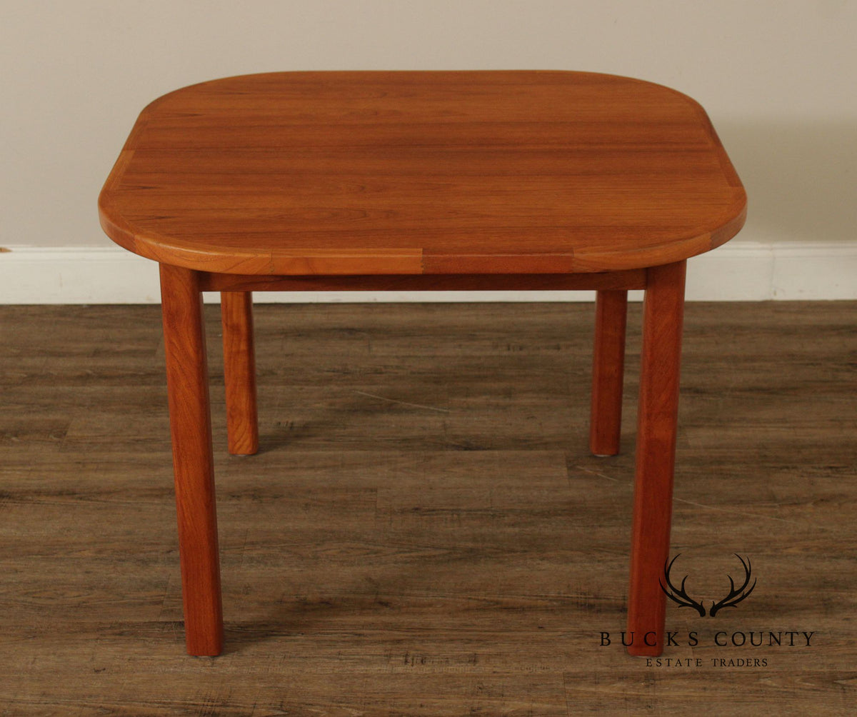 Danish Modern Style Teak Expandable Dining Table