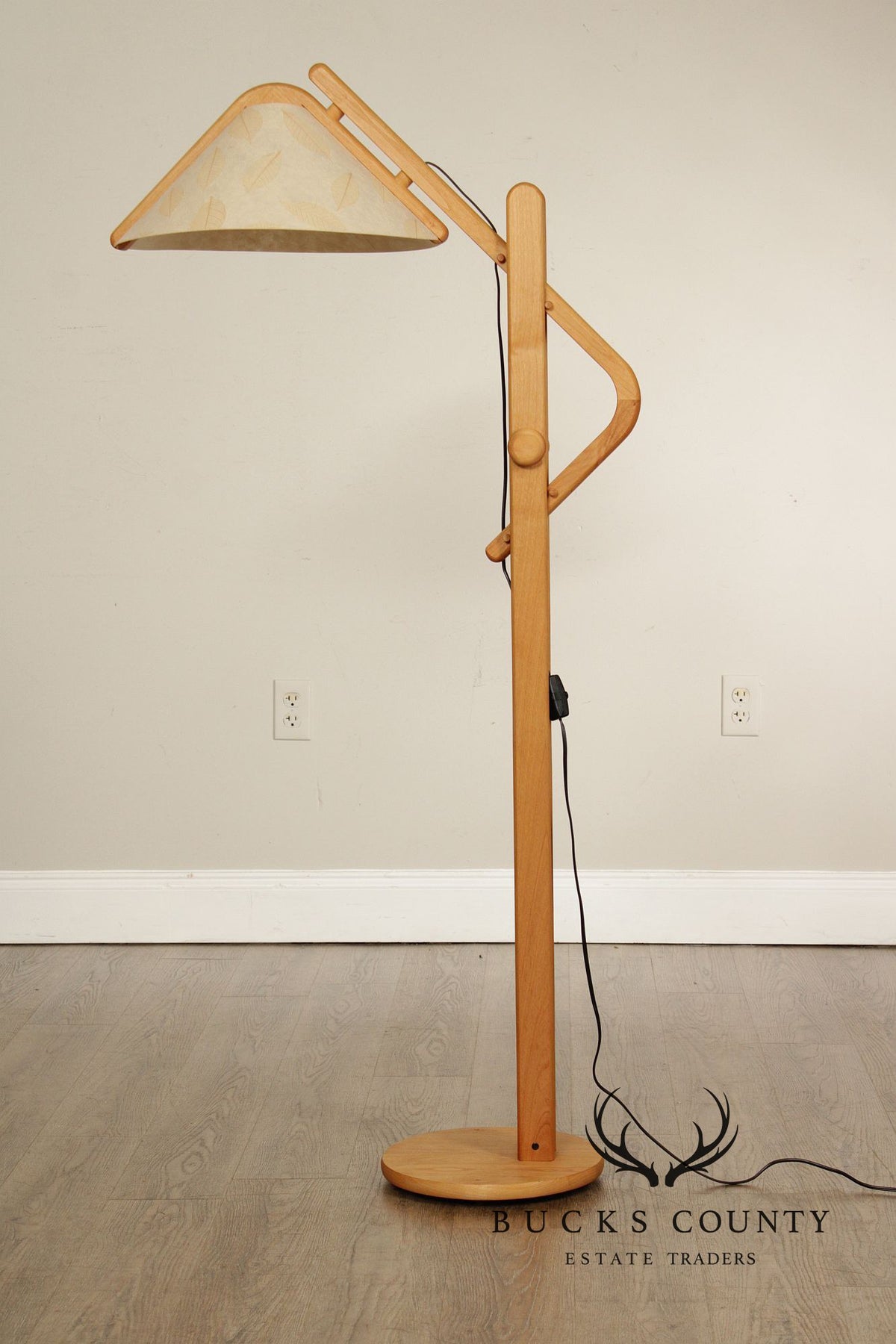 Domus Danish Modern Teak Floor Lamp