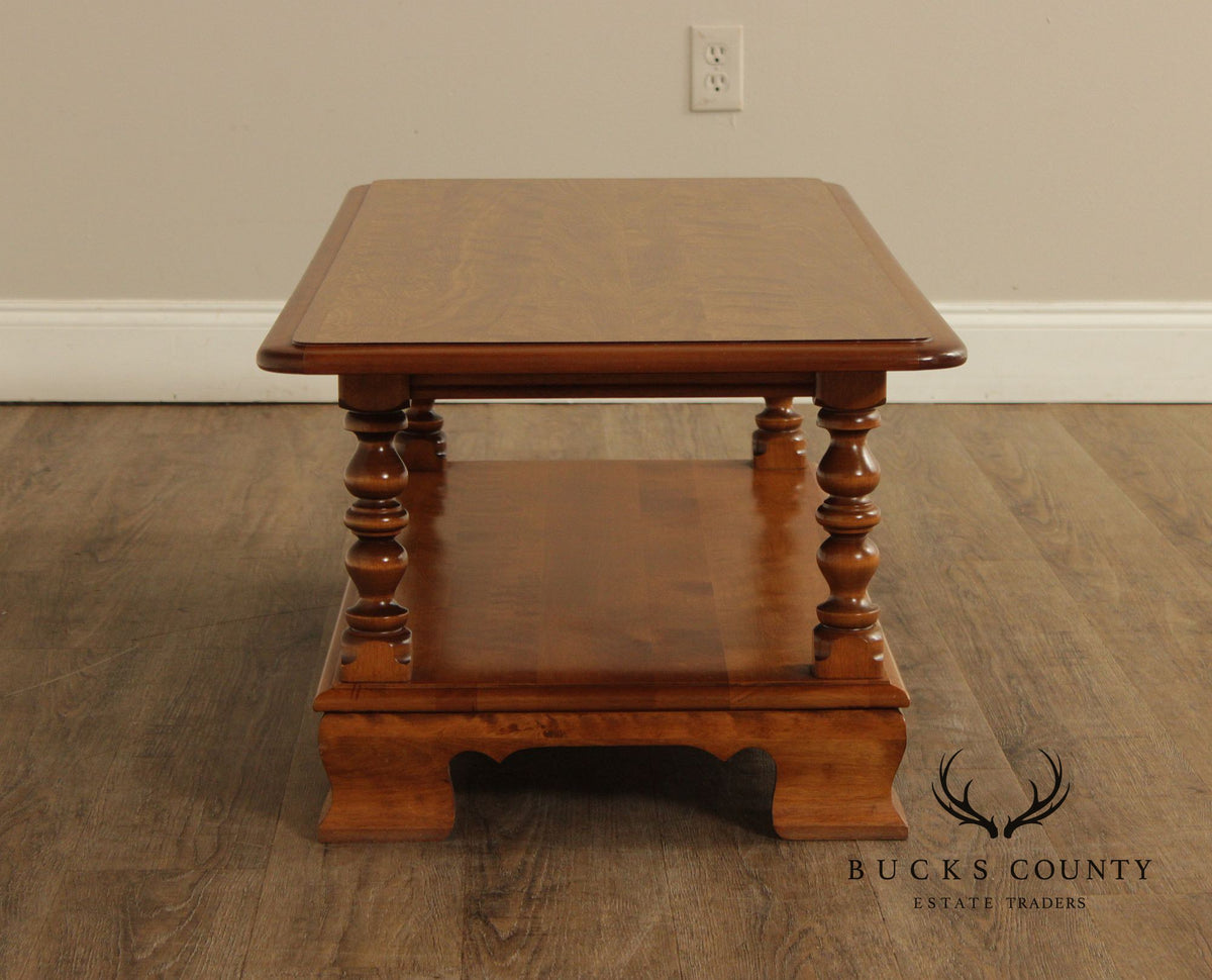 Ethan Allen Heirloom Maple Coffee Table
