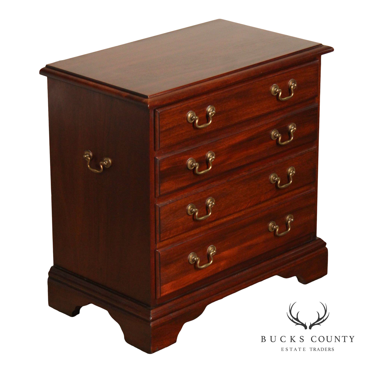 Georgian Style Mahogany Bedside Chest