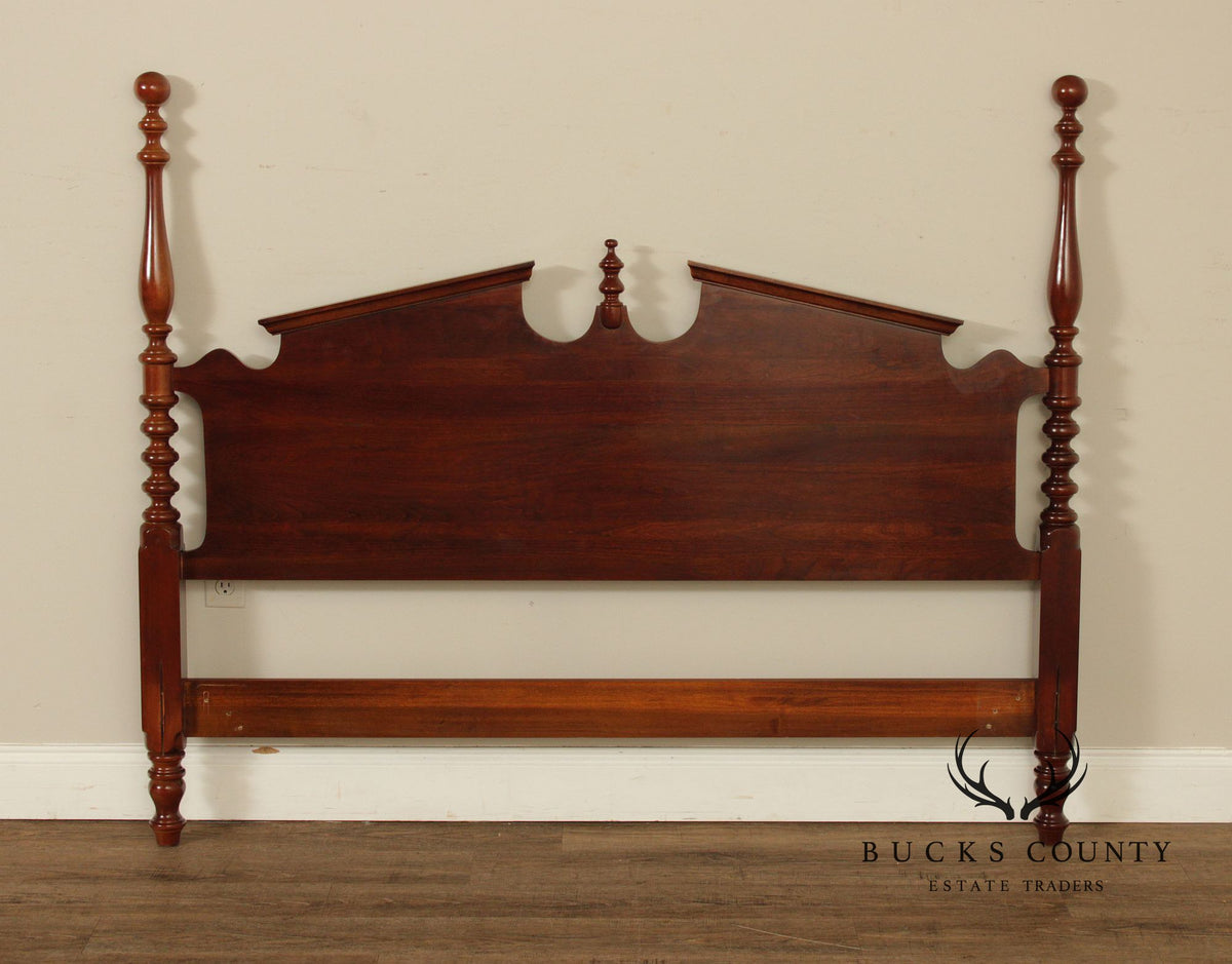 Chippendale Style Cherry Queen Poster Headboard