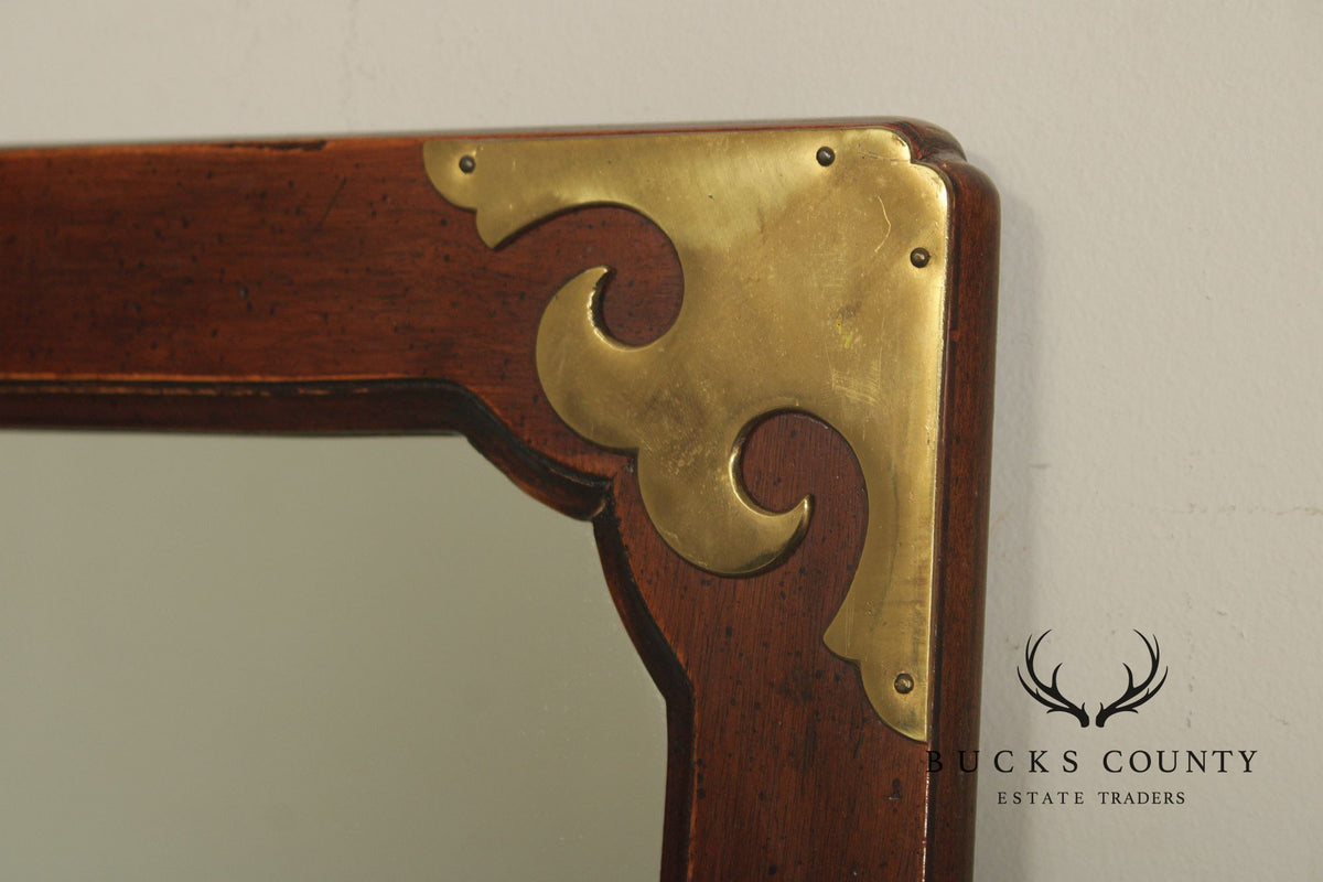 Henredon Chinoiserie Mahogany Wall Mirror
