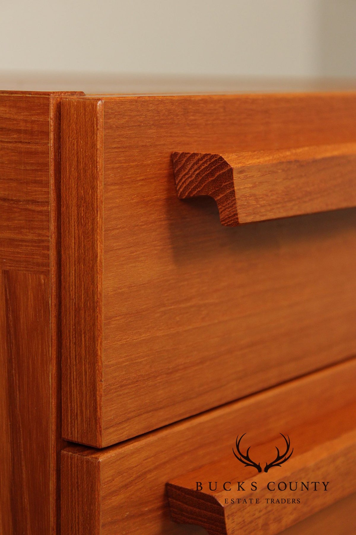 Interform Collection Danish Modern Teak Filing Cabinet
