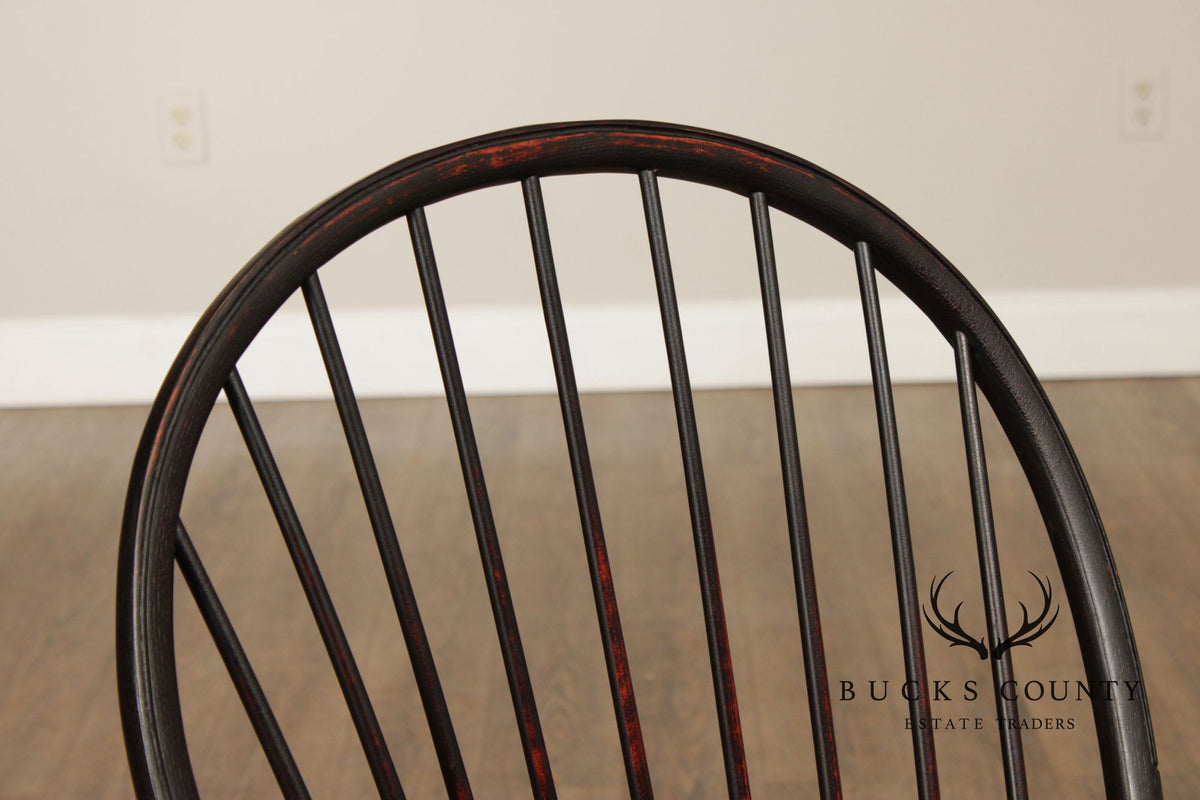 D.R. Dimes Ebonized Windsor Chair