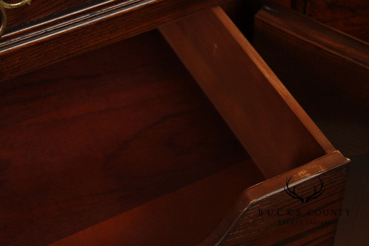 Henredon Four Centuries French Country Oak Buffet Sideboard