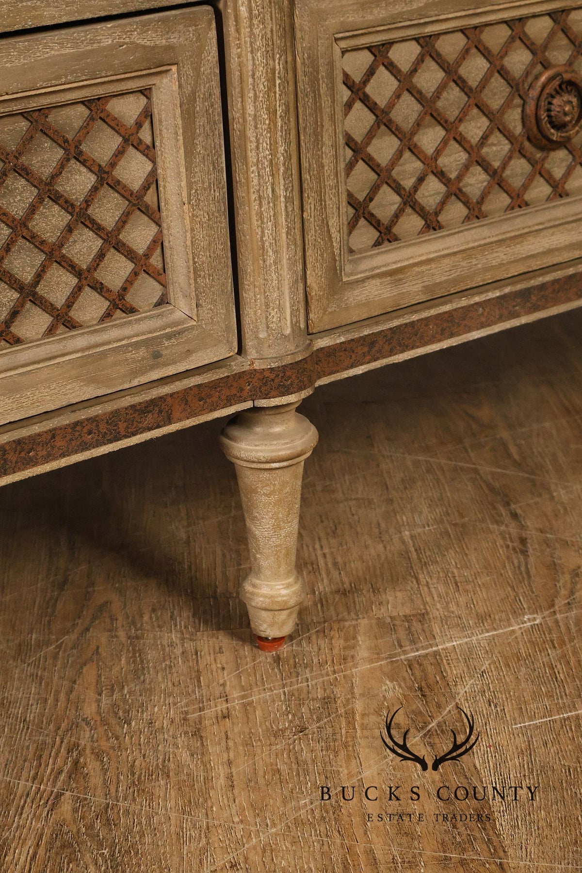 Restoration Hardware Treillage Collection Louis XVI Style Latticework Double Dresser