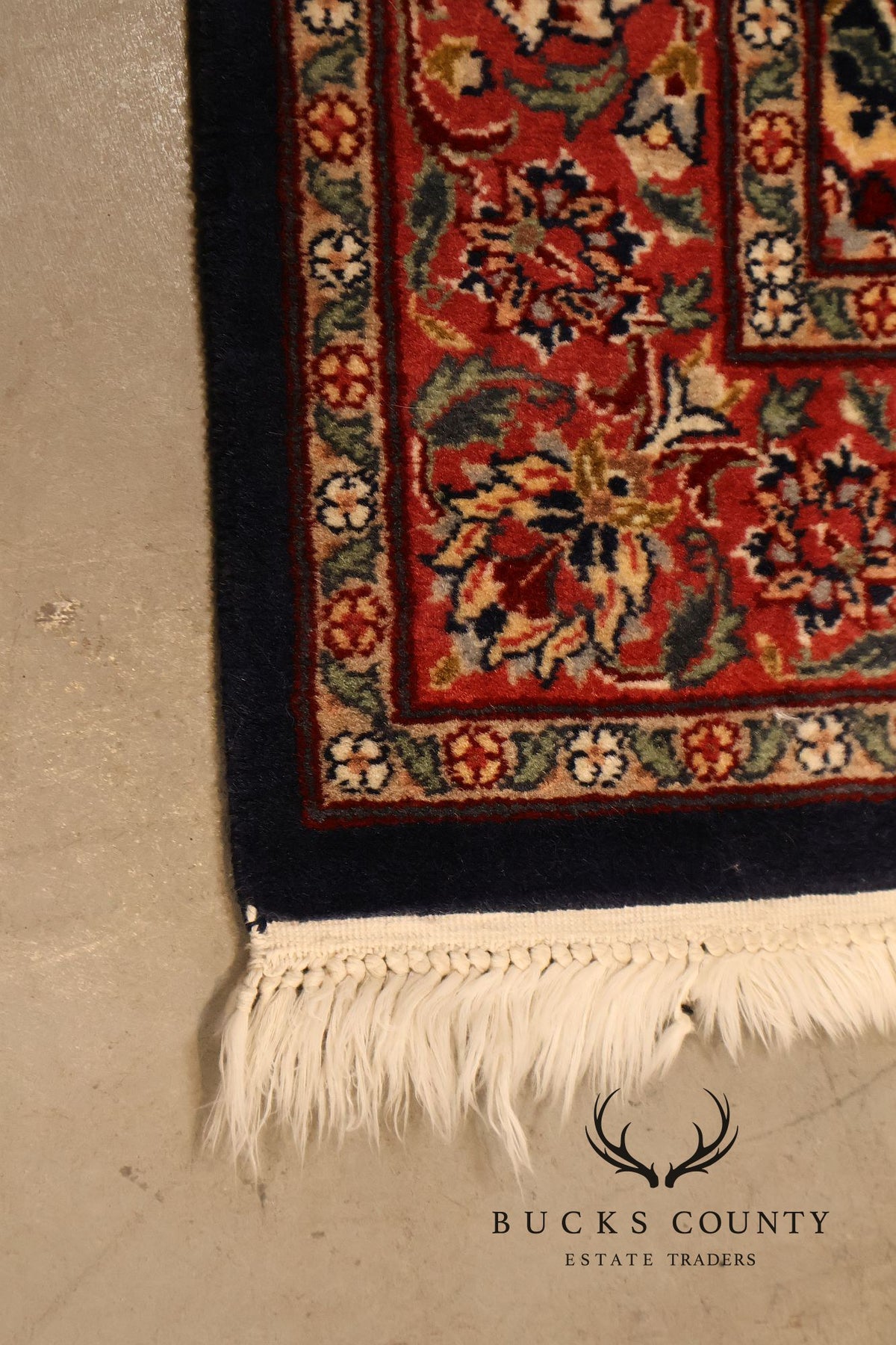 Persian Kashan Style Hand Tied Rug — 31" x 55"