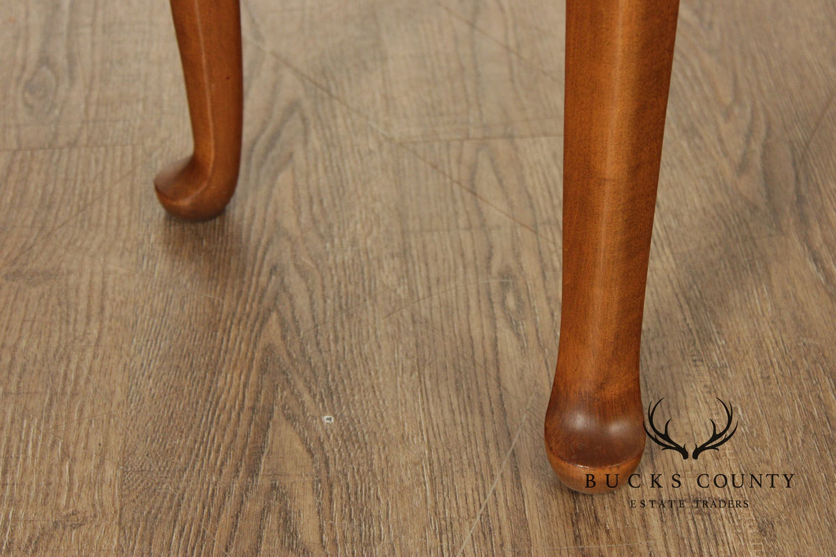 Ethan Allen Heirloom Nutmeg Solid Maple Console Table