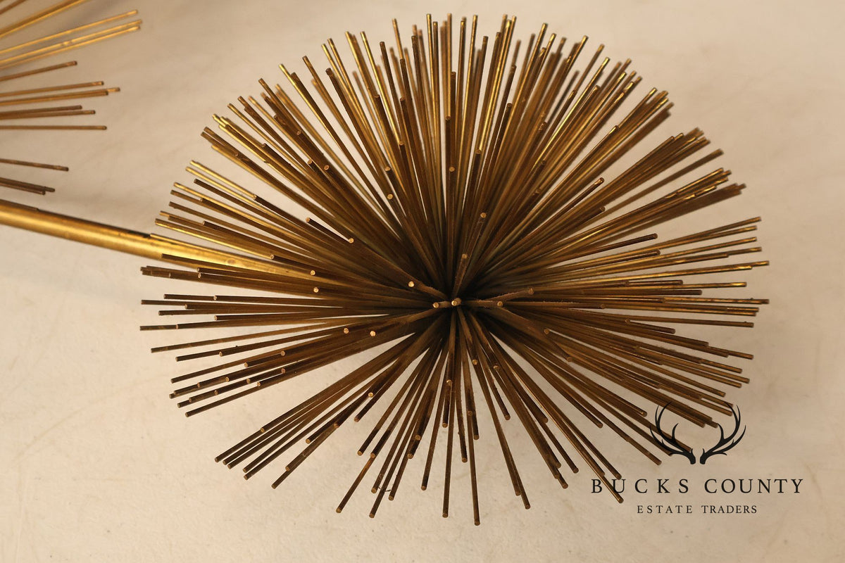 Curtis Jeré Mid Century Modern Urchin Wall Sculpture