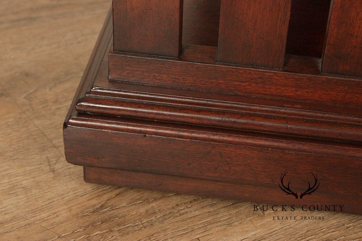 Ralph Lauren 42 Inch Square Mahogany Coffee Table