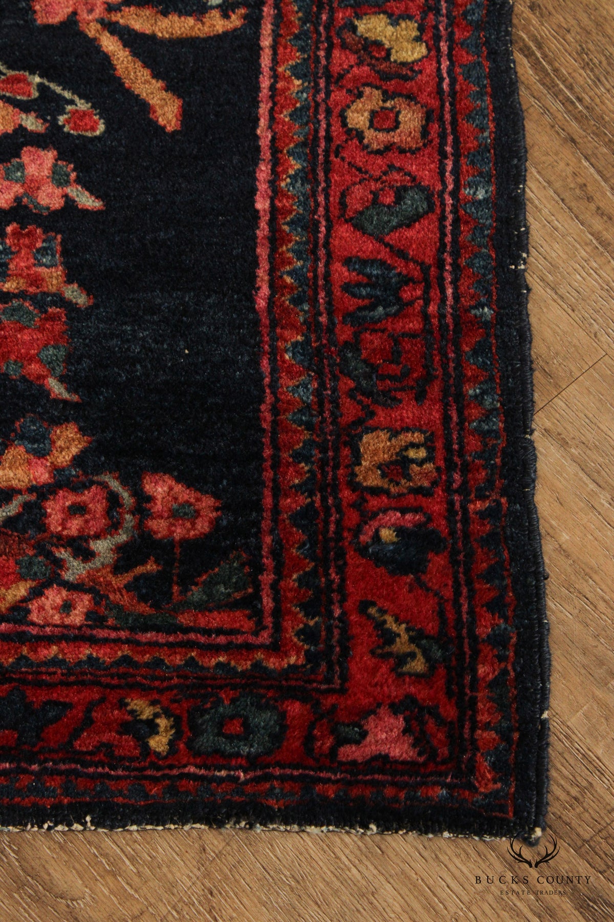 Persian Style Tribal Hamadan Area Rug, 4.5' x 3.5'
