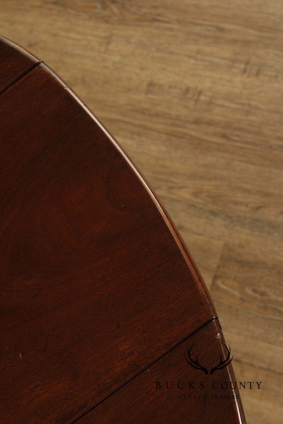 Queen Anne Style Mahogany Drop-Leaf Table