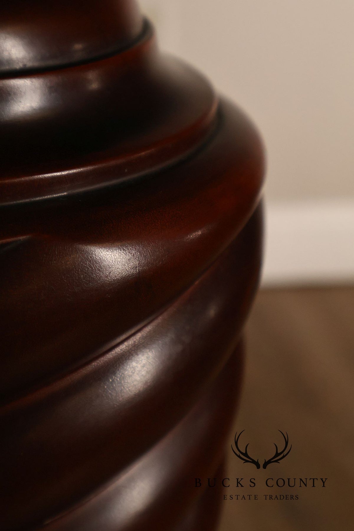 Baroque Revival Style Mahogany Carved Pedestal Stand
