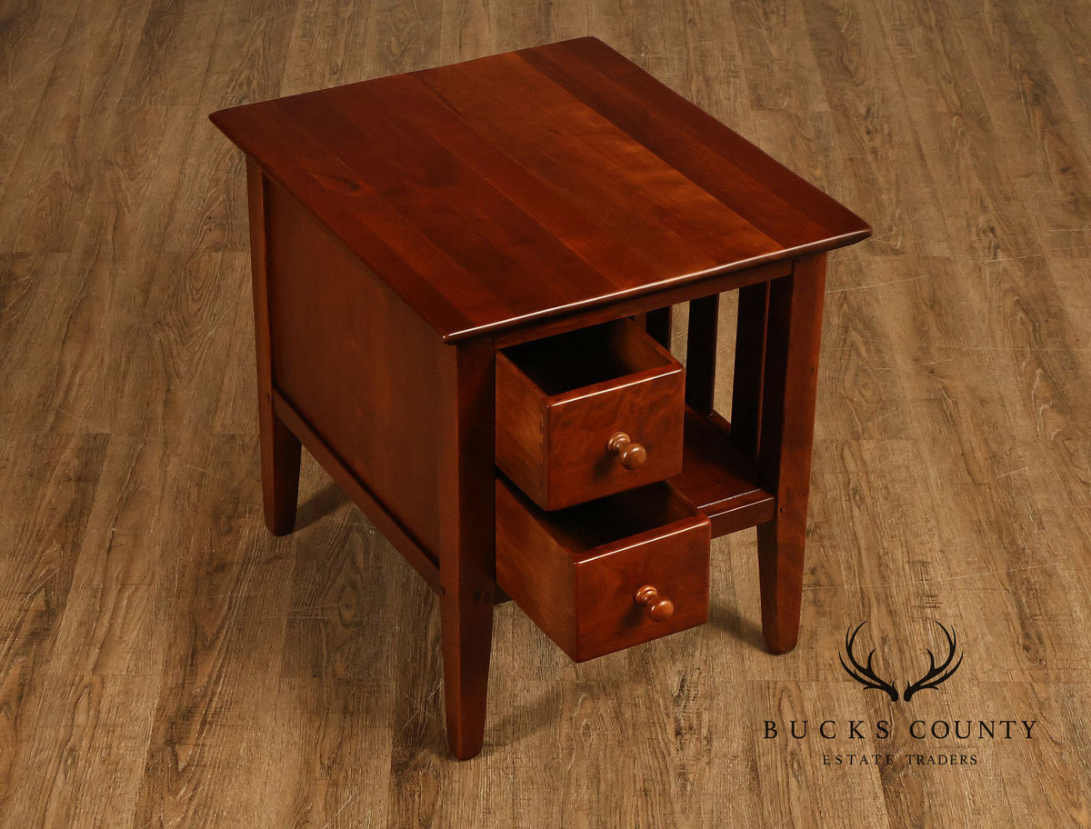 Tell City Chair Company Arts & Crafts Style Cherry Nightstand