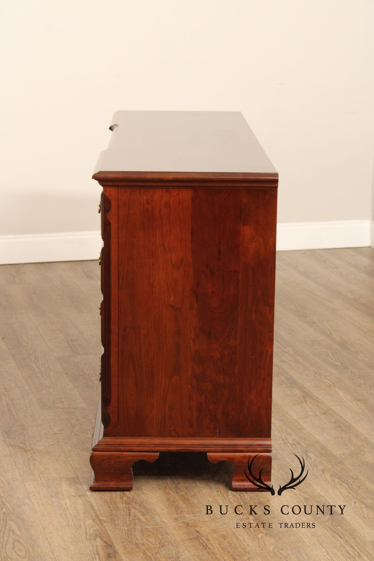 Pennsylvania House Chippendale Style Cherry Long Dresser