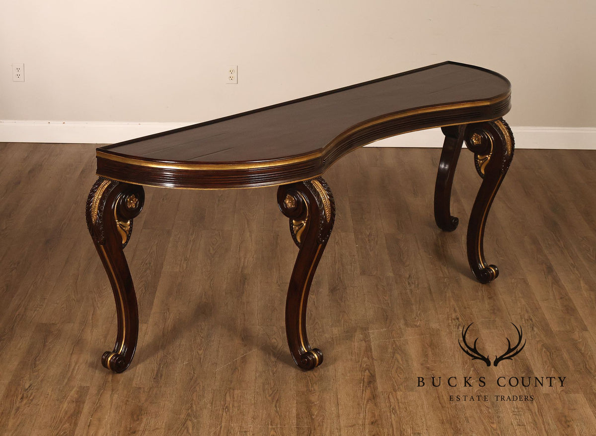 Dessin Fournir Chatsworth Mahogany & Giltwood Console Table