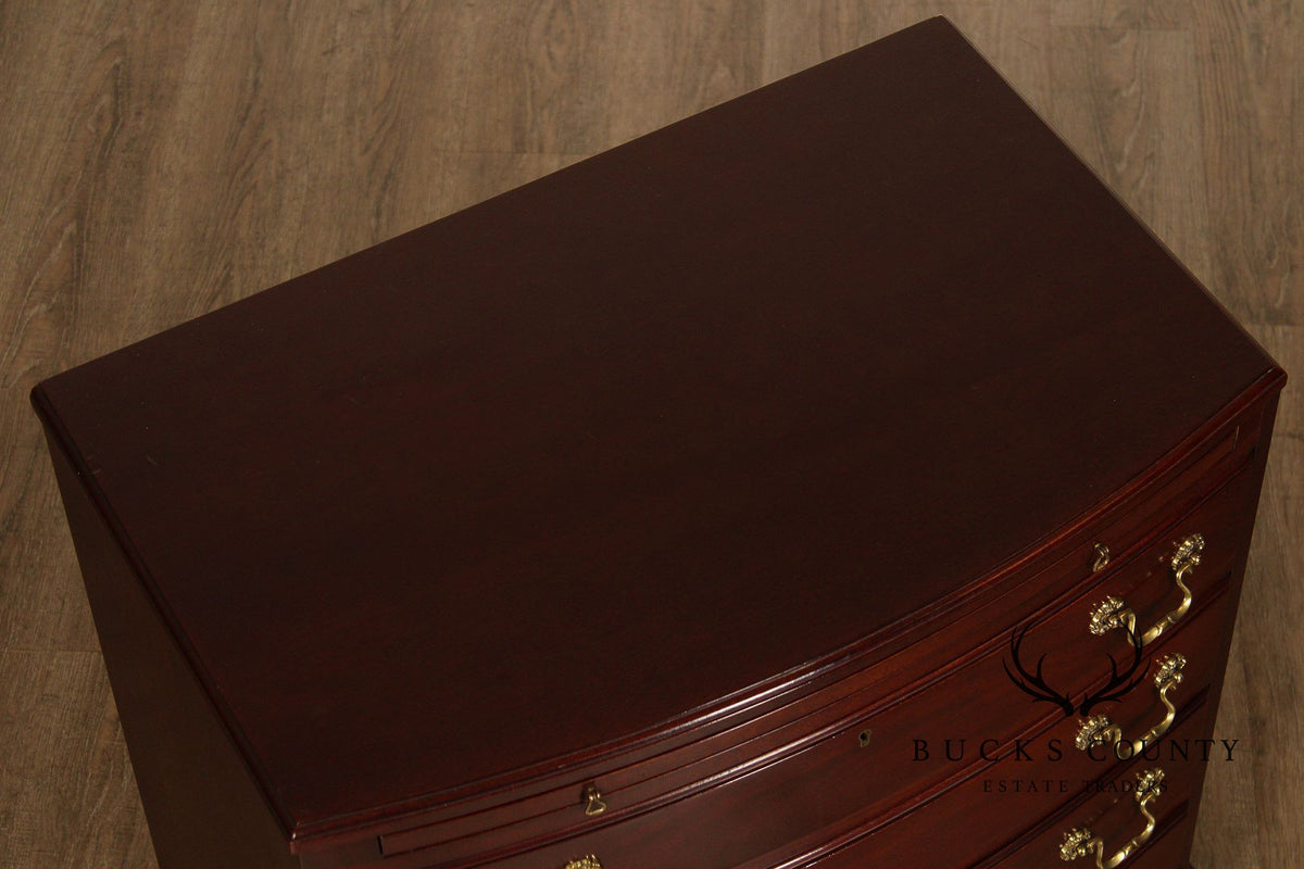 Link-Taylor Georgian Mahogany Bachelor's Chest Nightstand