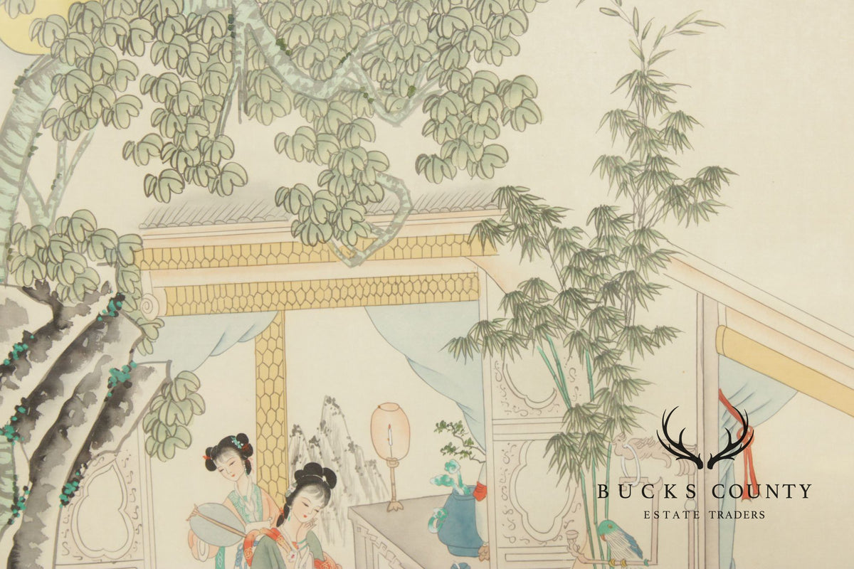 Chinese School Framed Print, Musicians