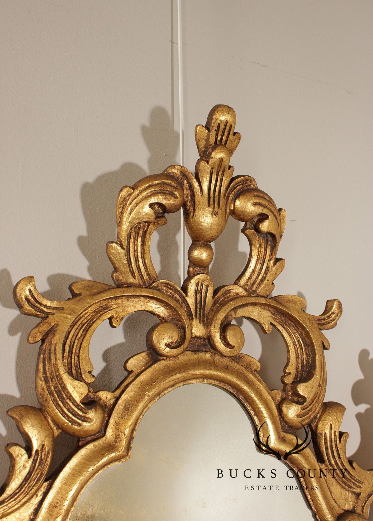Francisco Hurtado Rococo Style Giltwood Wall Mirror