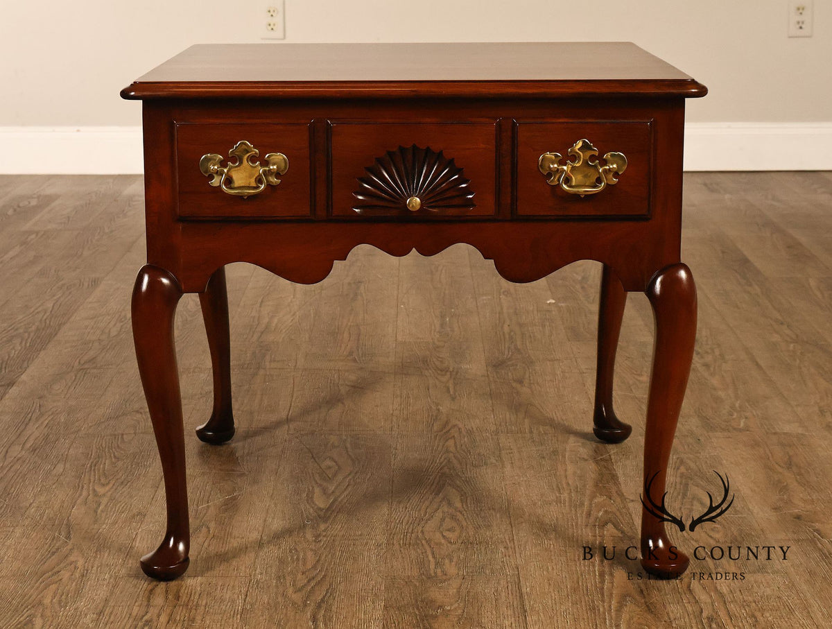 Statton Trutype Americana Cherry Queen Anne End Table