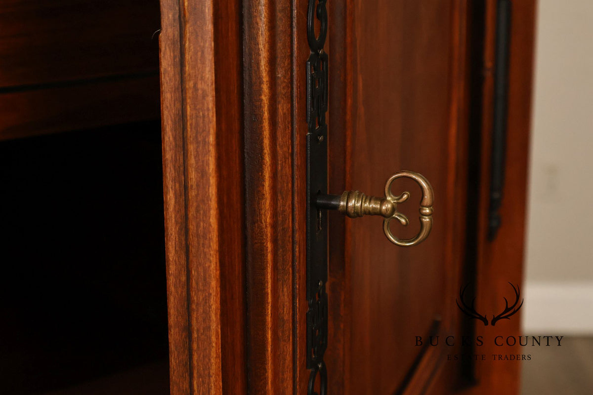 Traditional Entertainment Armoire Media Cabinet