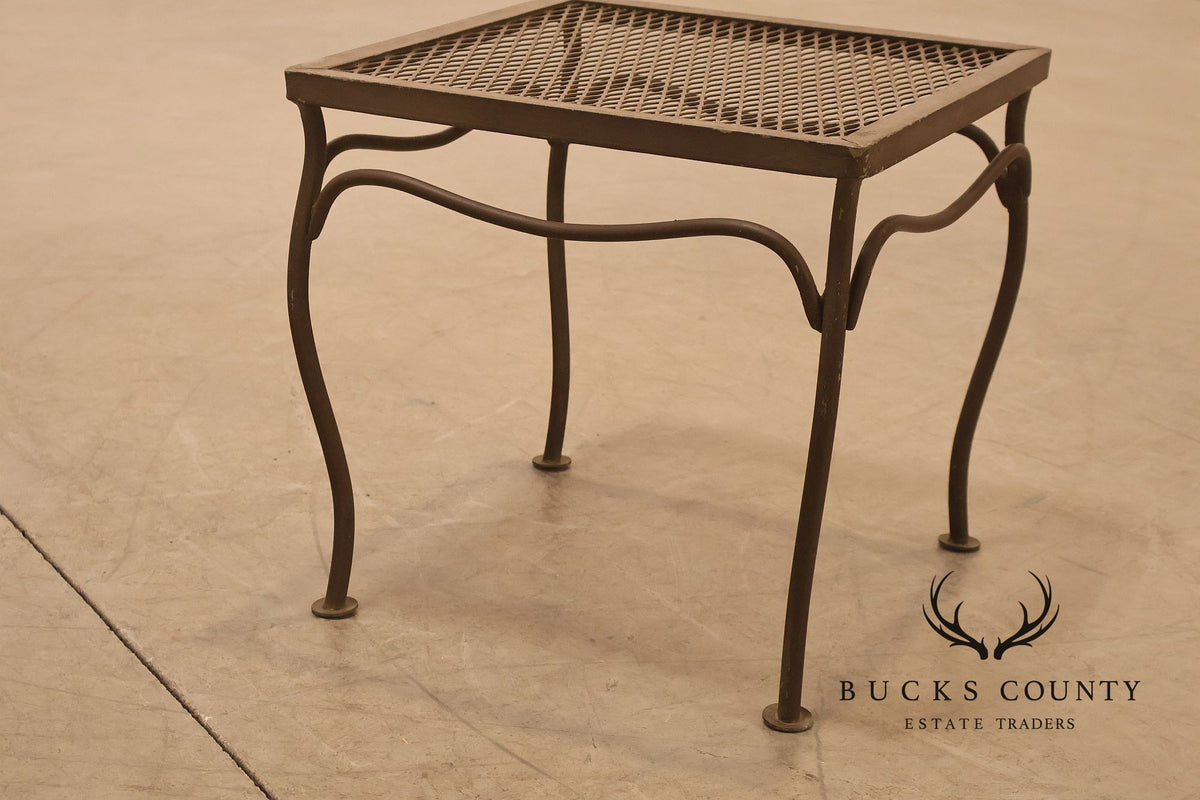 Vintage Salterini Wrought Iron 6 Piece Patio Set