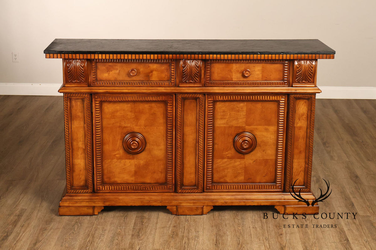 Century Furniture Chatsworth Collection Slate Top Sideboard Credenza
