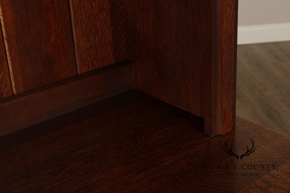 Stickley Mission Collection Oak Media Console