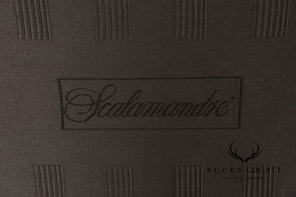 Greg Jordan Custom Scalamandre Upholstered Wingback Chair