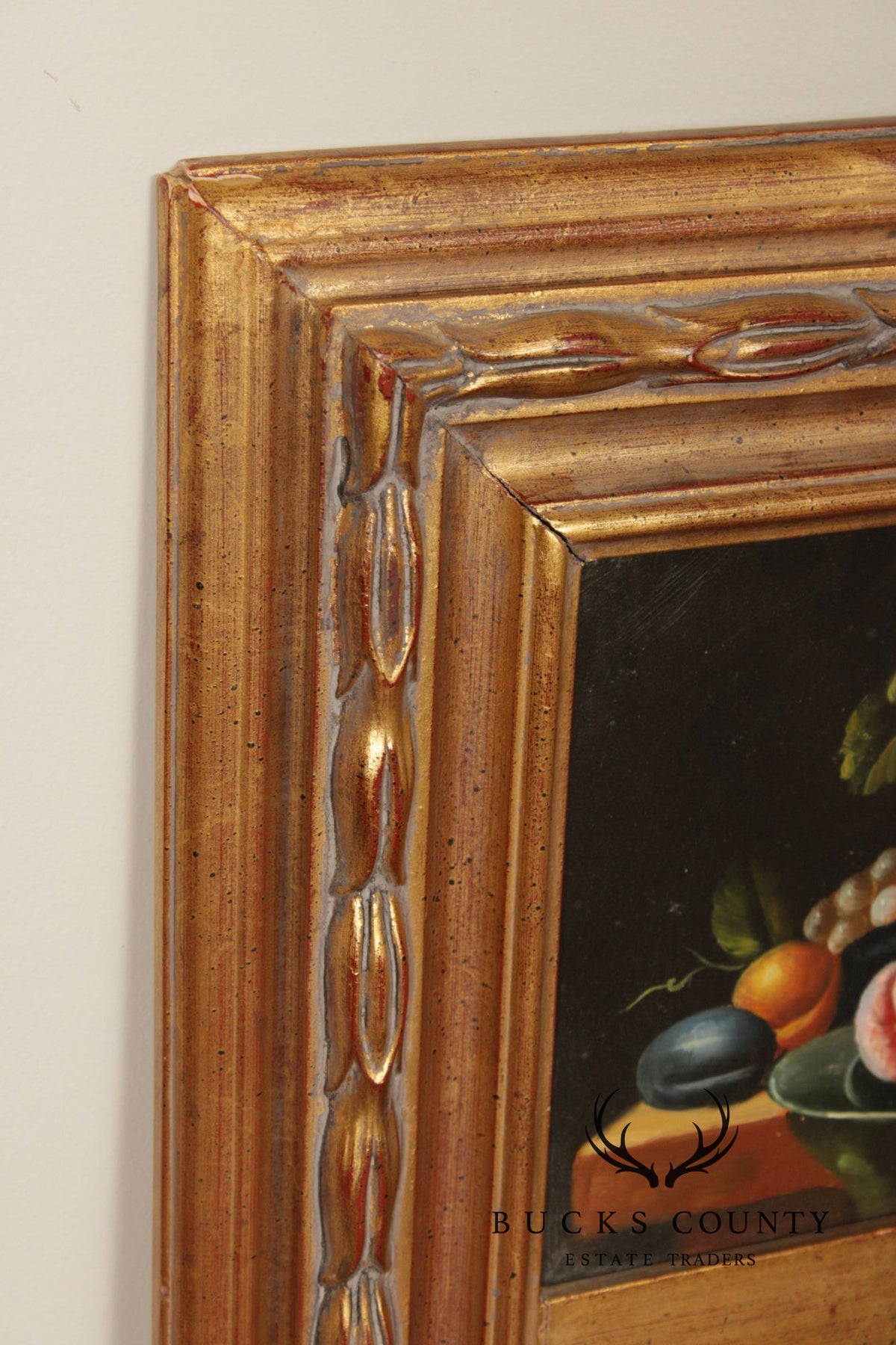 Vintage Gold Framed Trumeau Mirror