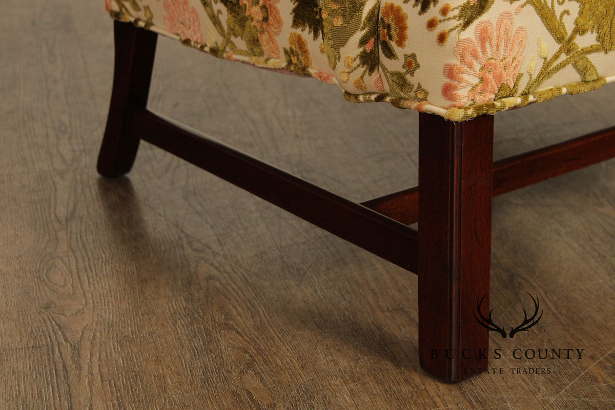 Hickory Chair Vintage Pair Of Wingback Chairs
