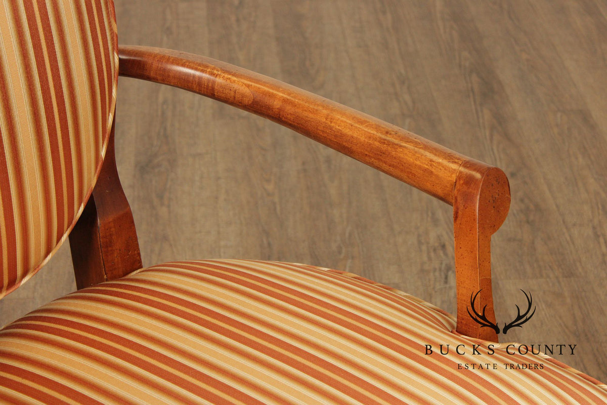 Century Chair Co. Art Deco Style Pair of Armchairs