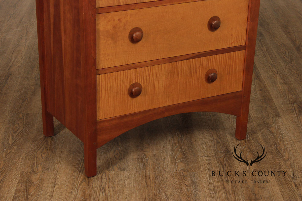 Stickley Harvey Ellis Nine-Drawer Cherry Tall Chest