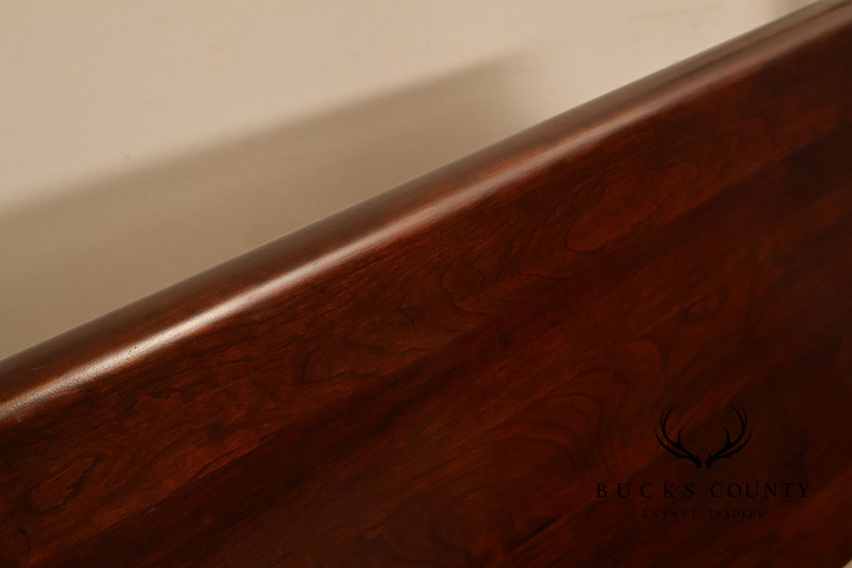 Statton Colonial Revival Cherry Queen Poster Bed